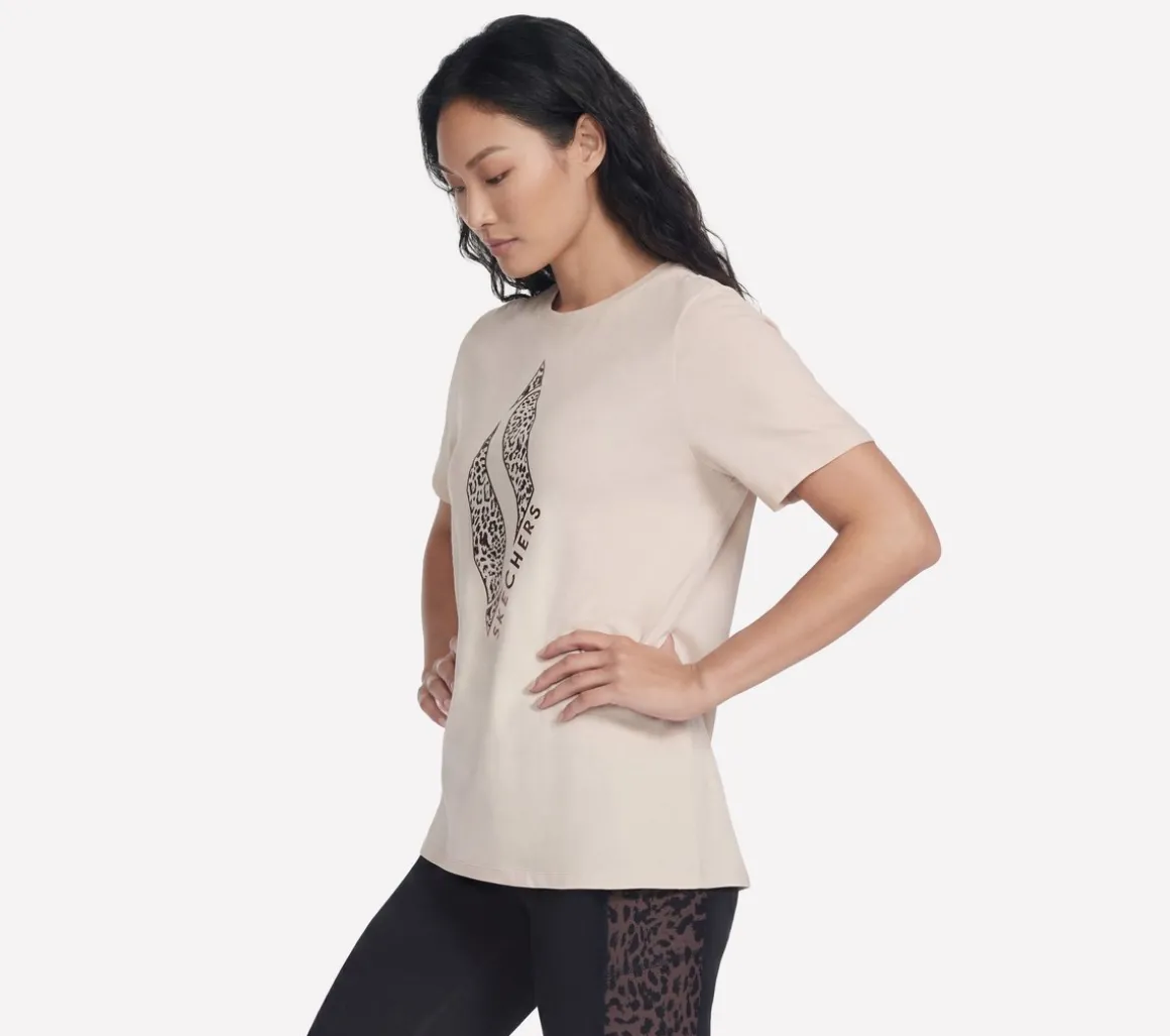 Diamond Cheetah Short Sleeve Tee