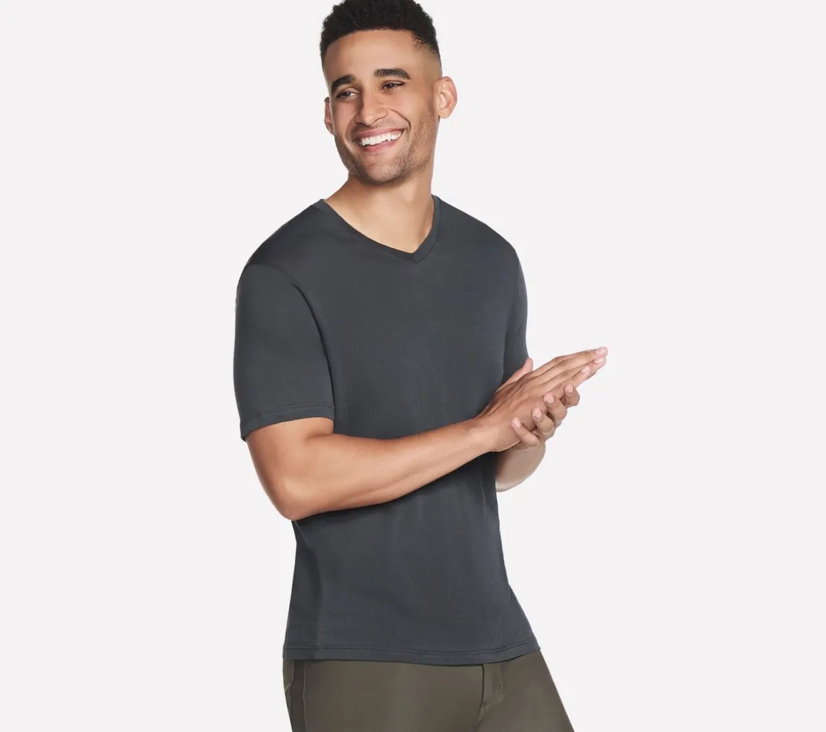 GO DRI Pima Signature V-Neck