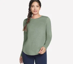GO DRI Swift Long Sleeve Tunic Crew