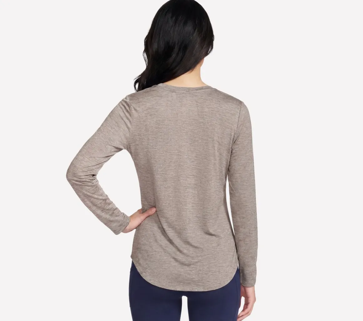 GO DRI Swift Long Sleeve Tunic Crew