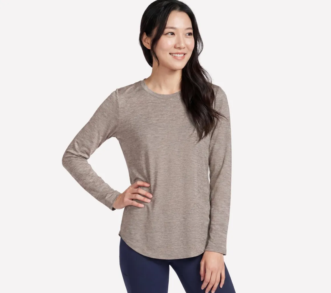 GO DRI Swift Long Sleeve Tunic Crew