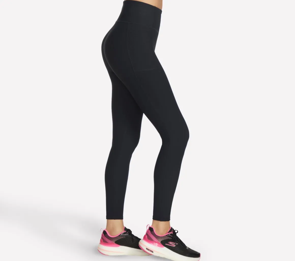 GO FLEX RIB Full Length High-Waisted Legging