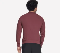 GO KNIT Waffle Ease Crew