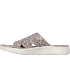 GO WALK Flex Sandal - Glitz