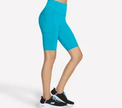 GO WALK High Waisted 10 Inch Bike Short