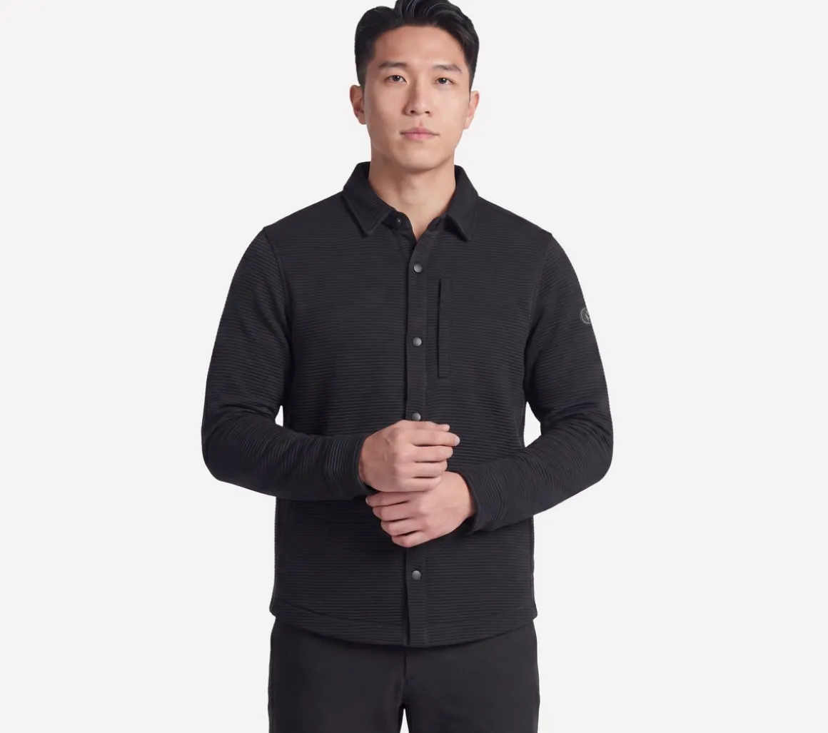 GO WALK Ottoman Shirt Jacket