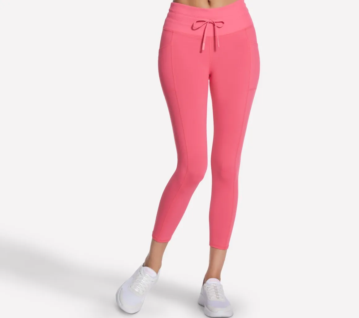 GO WALK Rib Mix High Waisted 7/8 Legging