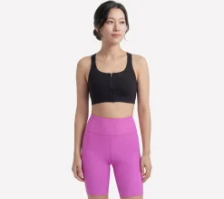 GO WALK Zip Front Bra