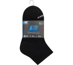 3 Pack Boys' Quarter Crew Cotton Socks
