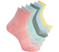 6 Pack Core Quarter Large Socks