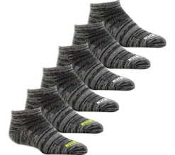 6 Pack Low Cut Non Terry Socks