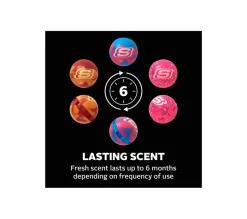 6 Pack SKX Sneaker Balls Confetti