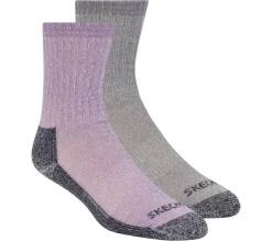 2 Pack Women's Crew Wool Socks