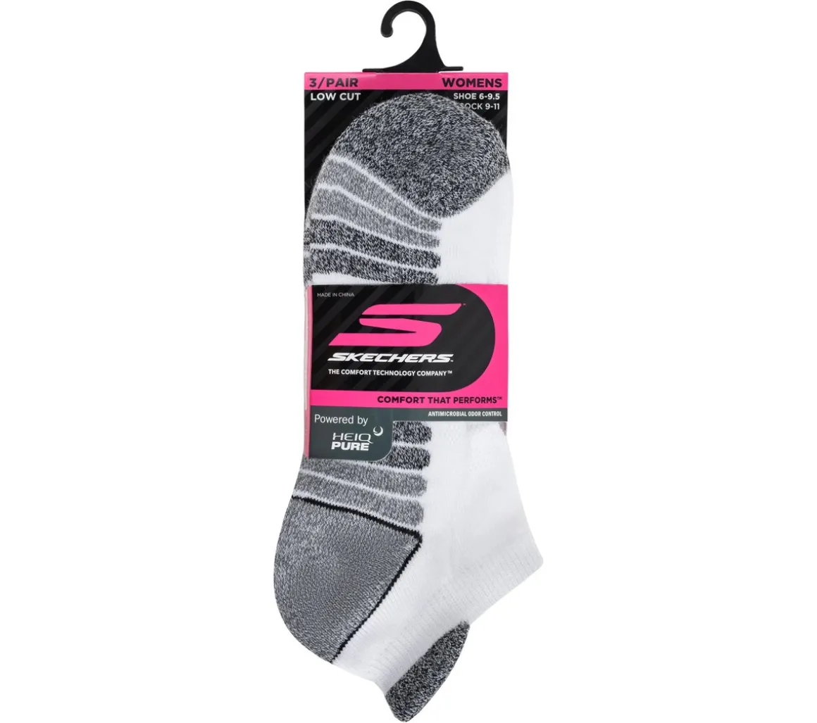 3 Pack Women's Half Terry Low Cut Socks
