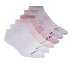 6 Pack Women's Low Cut Sport Stripe Socks