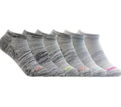 6 Pack Women's Low Cut Sport Stripe Socks