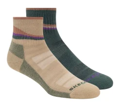 2 Pack Women's Trail Quarter Socks