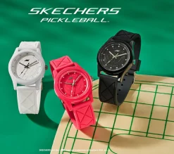 Pickleball Dial Quilt Watch