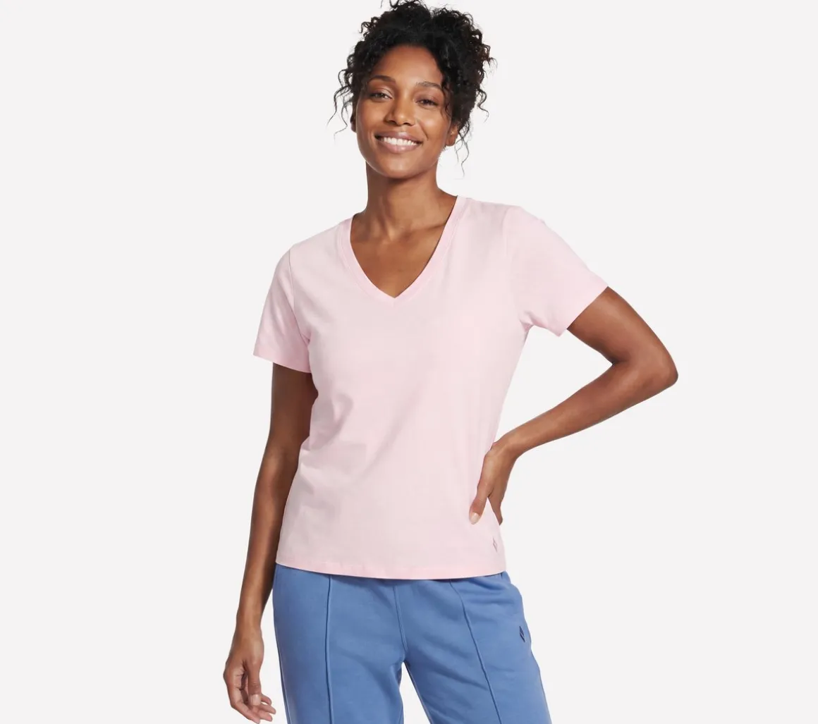 Pima V-Neck Tee
