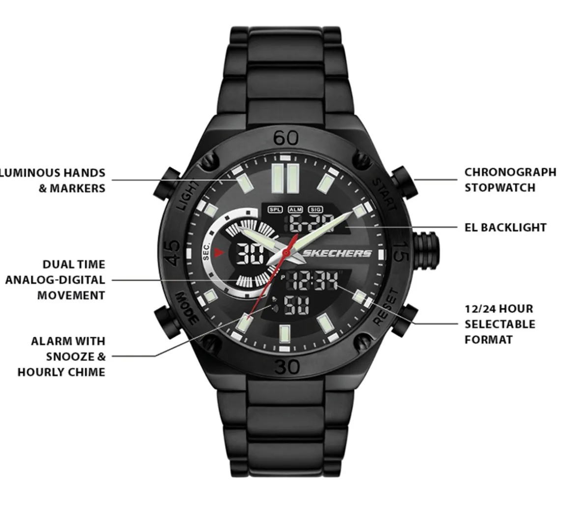 Skechers Analog Chrono Watch