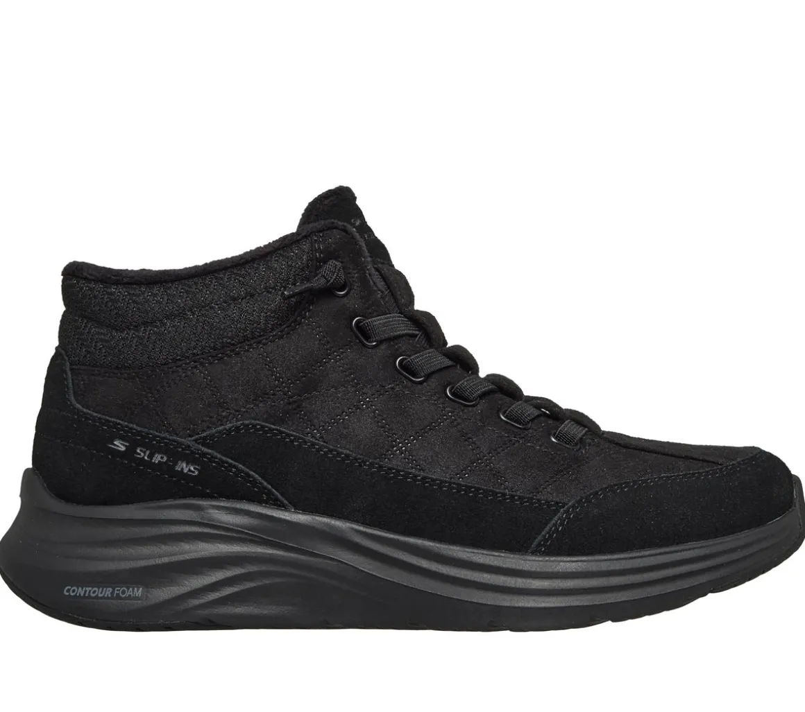 Skechers Slip-ins Relaxed Fit: Contour Foam Boot - Cozy Fit Drift
