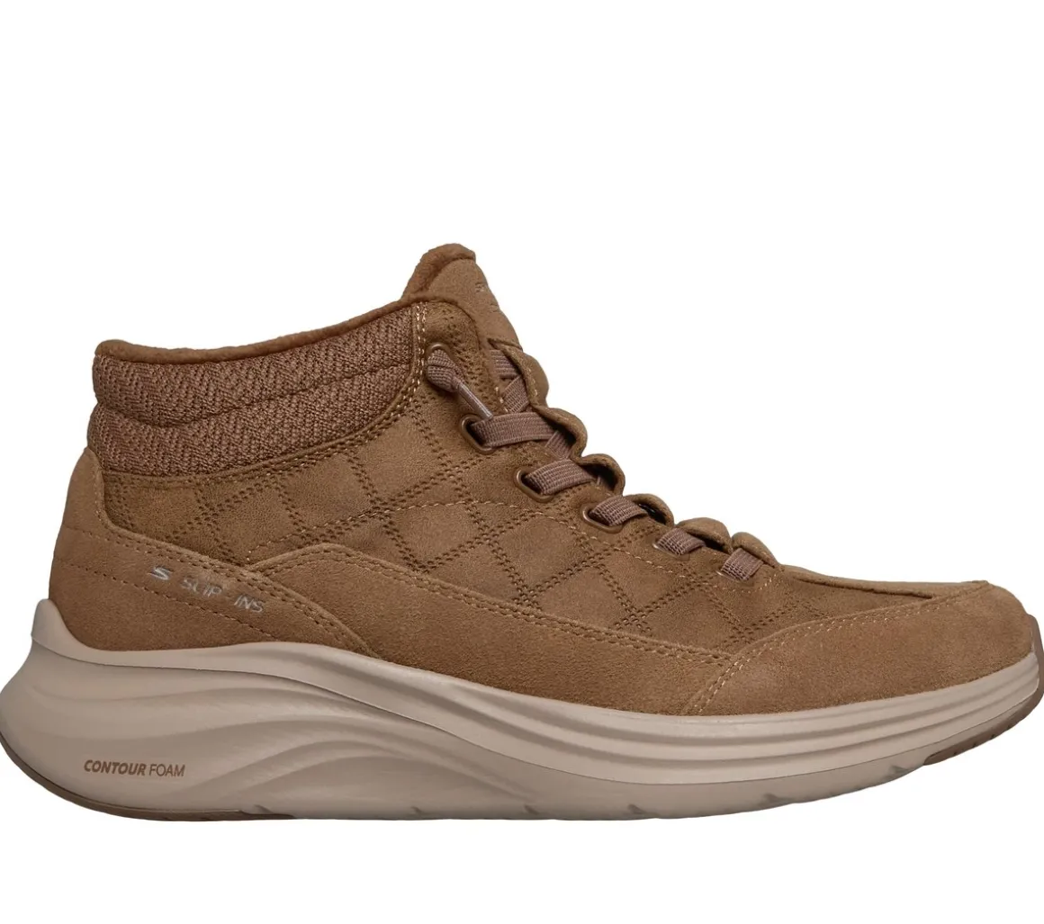 Skechers Slip-ins Relaxed Fit: Contour Foam Boot - Cozy Fit Drift