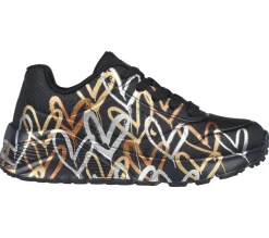 Skechers x JGoldcrown: UNO Lite - Metallic Love