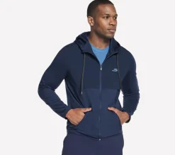 SKECH-KNITS Ultra Go Weekend Full Zip Hoodie