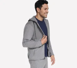 SKECH-KNITS Ultra Go Weekend Full Zip Hoodie