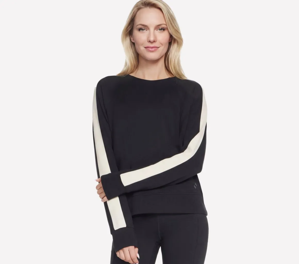 Skechluxe Elevate Blocked Crewneck