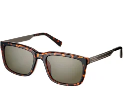 Square Tortoise Lens Sunglasses