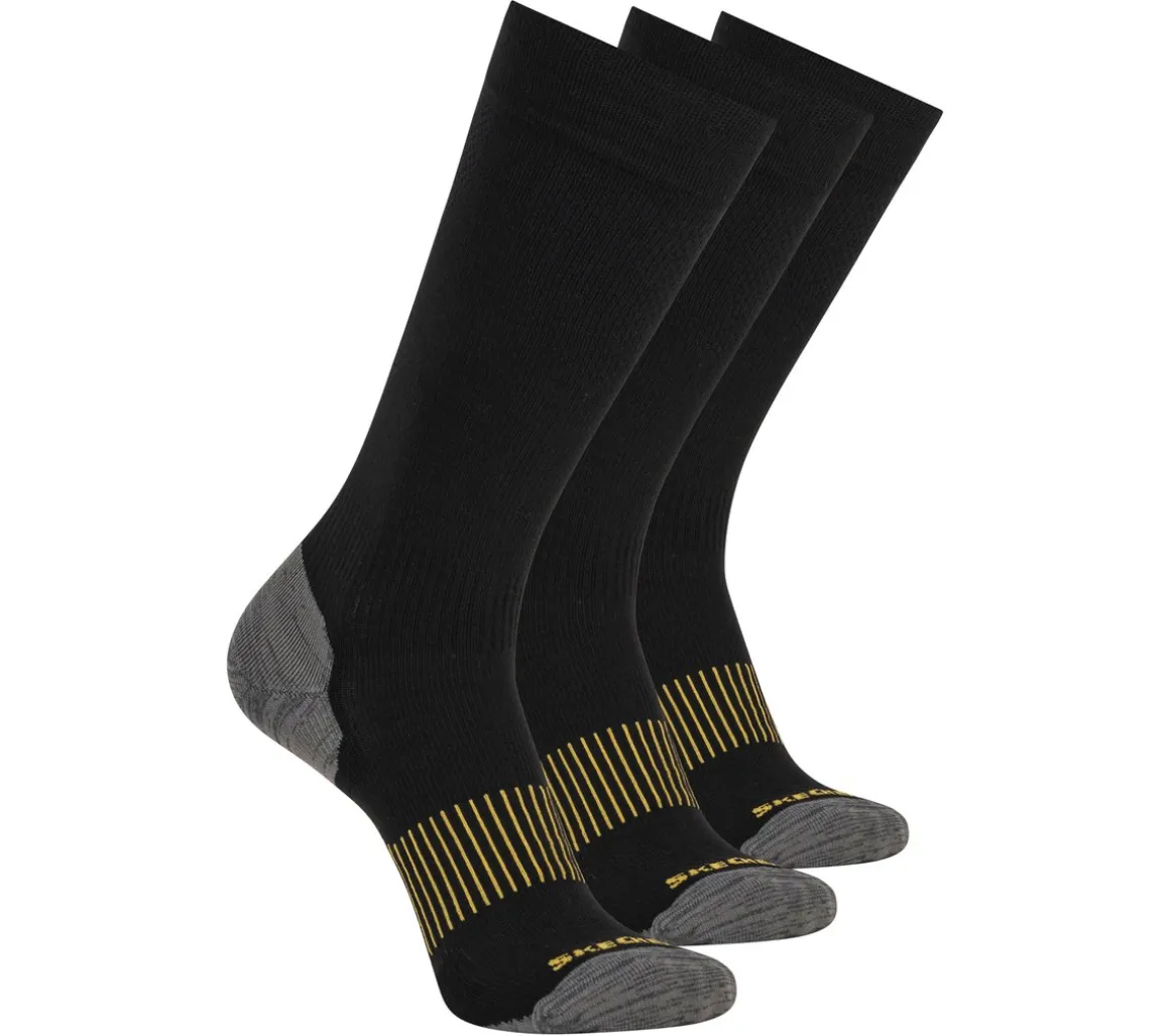 Work: 3 Pack Men's Over Calf Compression Socks
