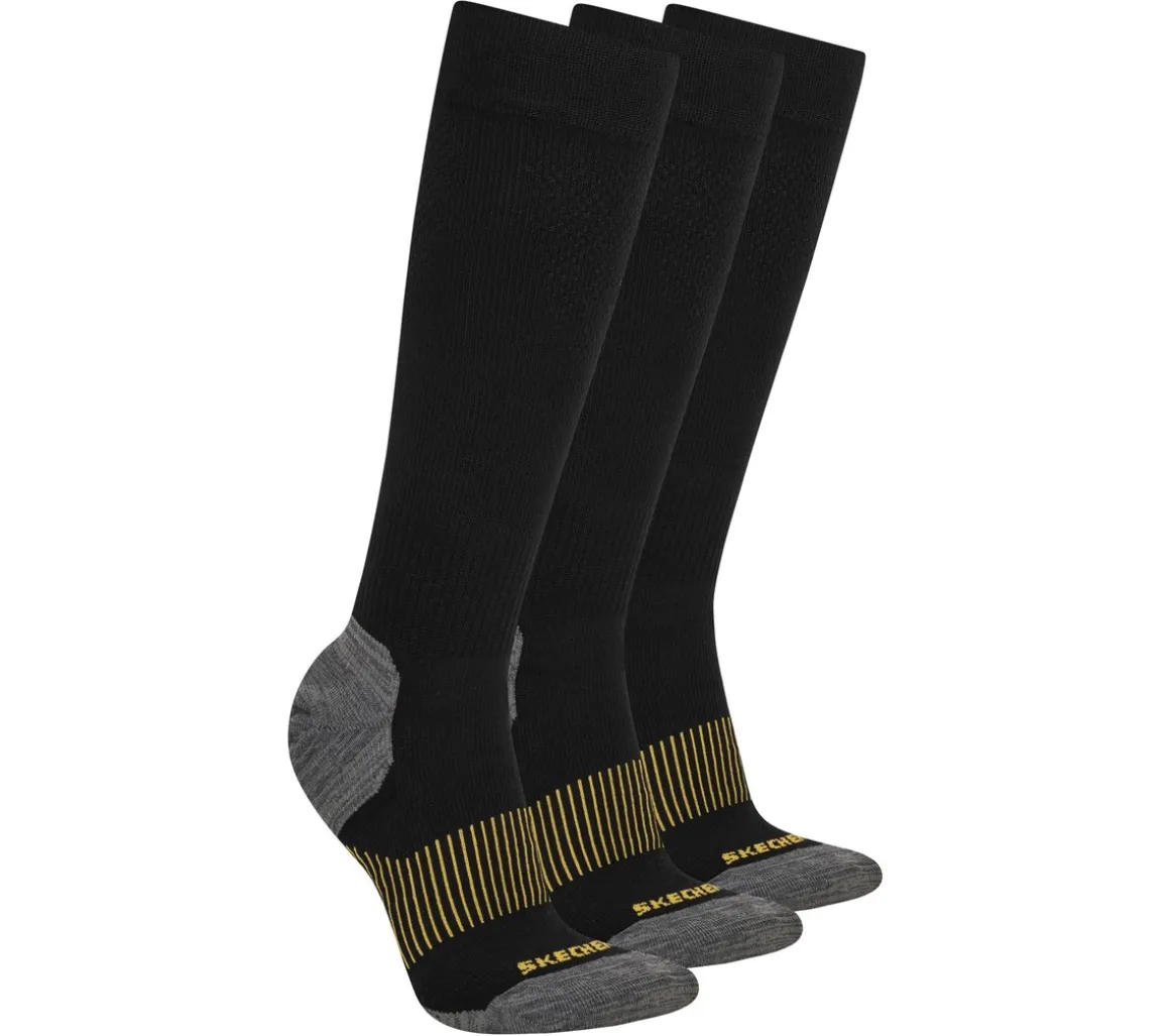 Work: 3 Pack Women's Over Calf Compression Socks